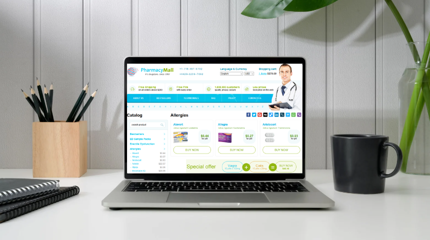 pharmacy mall website